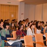 Résztvevők a közösségi média szerepéről szóló műhelyfoglalkozáson